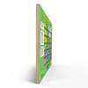 city playground communication board english green render 3
