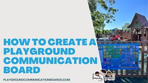 How to create a playground communication board