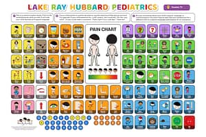 communication board for pediatrician office waiting room by smarty symbols