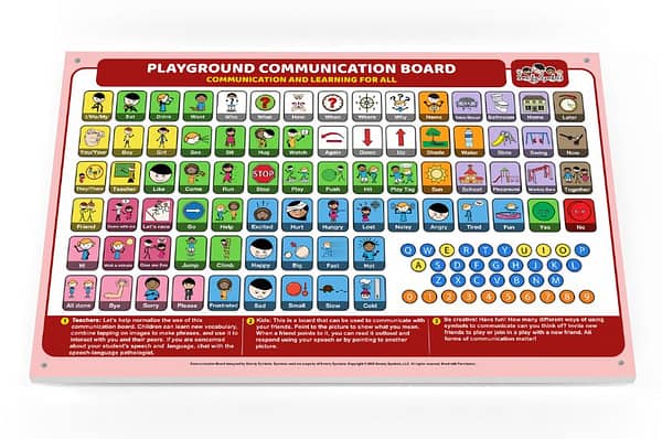 purchase a school playground communication board by smarty symbols 2