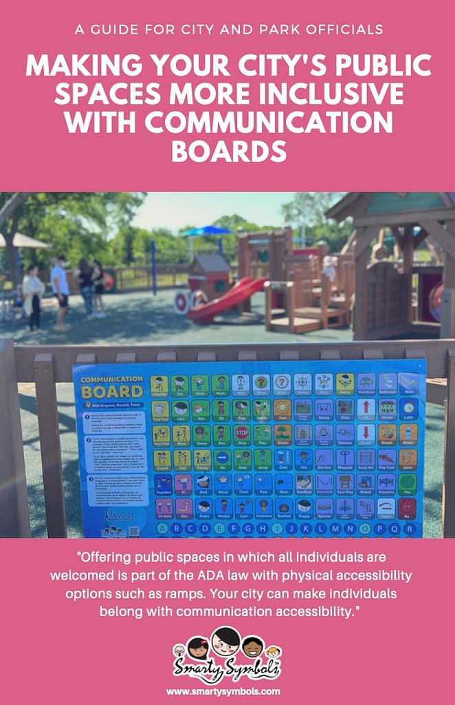 playground communicatin board guide